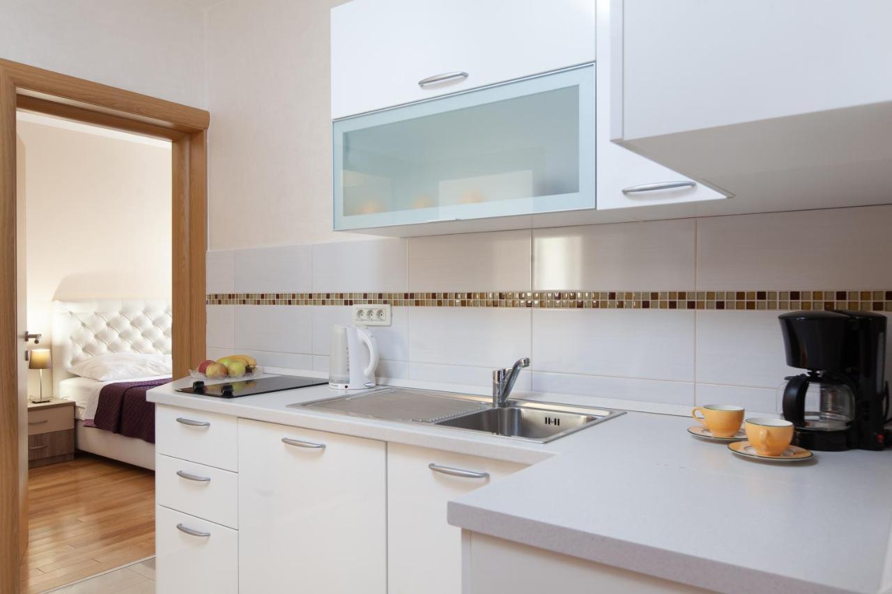 Apartment City Strand Makarska Bagian luar foto